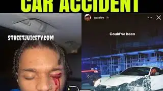 Swae Lee involved in a car accident 🙀 Survives but has injuries