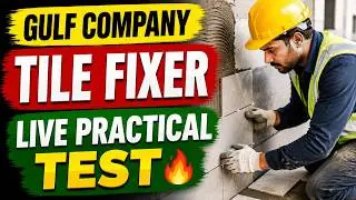 Interview for Tile Fixer (Tile Mason)
