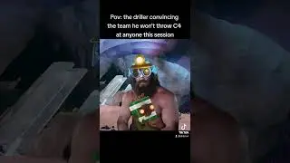 The Driller Convincing The Team He Won't Throw C4 At Them | Deep Rock Galactic