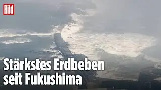 Erdbeben im Pazifik: Hier trifft die Welle auf Japan