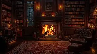 Warm Fire Sounds & Relaxing Melodies &ndash; Stress Relief & Inner Peace
