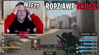 ROPZ SHOWS HIS AWP SKILLS!! HE GETS AN INSANE ACE!! - Twitch Recap CSGO