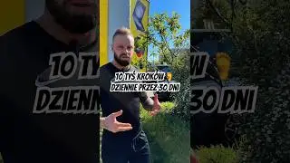 10 tyś krok&oacute;w dziennie przez 30 dni! #odchudzanie #utratawagi #jakschudnąć #spacery #zdrowie #kroki