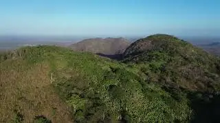 Vis&atilde;o do drone da serra de Itapaj&eacute; -Ce.