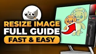 Resize Image GIMP (100% WORKS) | FAST & EASY | NO Yapping! | How To Resize Image On GIMP