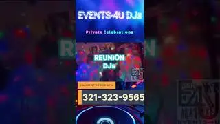 Central Florida DJs, Space & Treasure Coast 321-323-9565