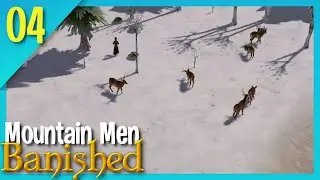 Banished (Mountain Men) | Ep 4: Hunting Cabin! | PC Gameplay