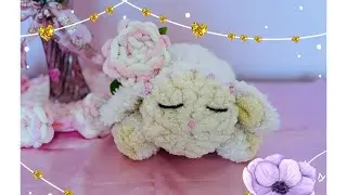Sleeping Lamb Written Pattern Walk-through