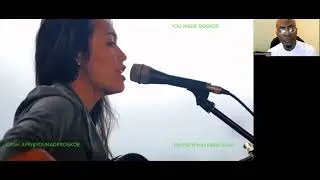My 1st Time Hearing: Ashley Lilinoe - Valerie (HiSessions.com Acoustic Live) Reaction #ashleylilinoe