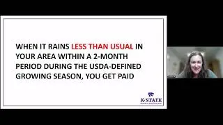 Annual Forage Insurance - Webinar Recording