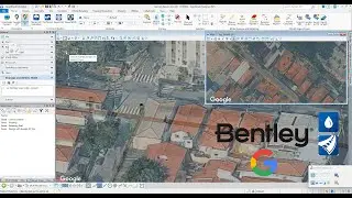 Google 3D Tiles - Sewer Network Design - Bentley Systems (no audio)