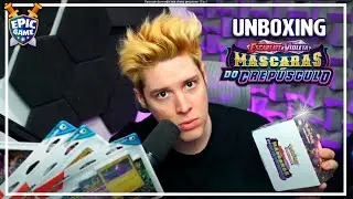 Abertura de MÁSCARAS DO CREPÚSCULO! Nova coleção de Pokémon TCG!