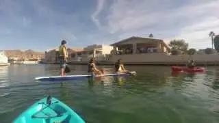 Paddle boarding & kayaking GoPro fun
