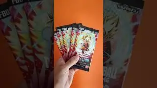 Opening Dragon Ball Card Game New Adventure FB05 - Jap&oacute;n #opening #dragonballcards #shorts #short