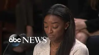 Simone Biles gives opening statement in review of FBI handling of Nassar case
