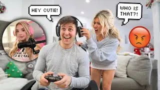 Flirting With Another Girl While Gaming To See How My Fianc&eacute; Reacts *bad idea*