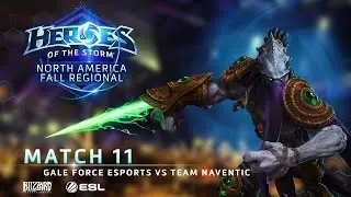 Gale Force eSports vs Team Naventic - NA Fall Regional #1 - Match 11 | Group A Finals