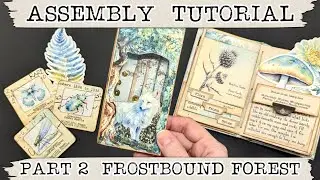 Frostbound Forest Part 2 | Junk Journal Style Project Kit with a Story!