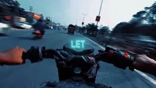 Bike edit with motion graphic and beat sync by shashank