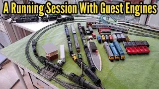 Model Railway Running Session - Guest Locomotives