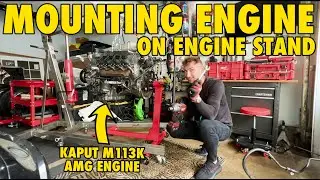 How To Mount Engine on Engine Stand (NO BS EASY DIY)