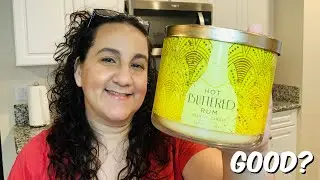 BATH AND BODY WORKS HOT BUTTERED RUM CANDLE REVIEW I IS THIS ONE ANY GOOD?