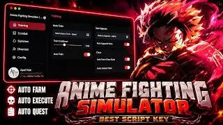 Anime Fighting Simulator Script - AUTO FARM, AUTO DUNGEON, AUTO CHAKRA & AUTO STRENGTH (PC/MOBILE)