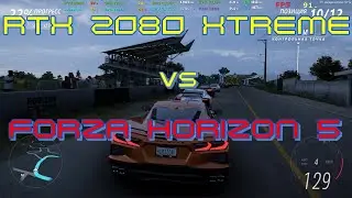 AORUS GeForce RTX&trade; 2080 XTREME в бенчмарке Forza Horizon 5