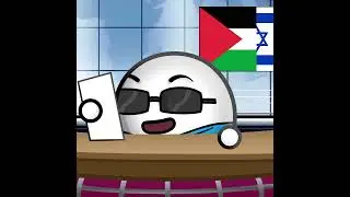 Прекращение огня в Газе #countryballs  #анимация  #кантрибол #газа