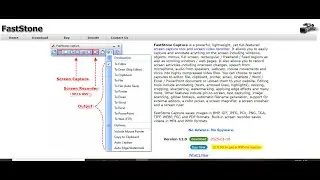 FastStone Capture Laptop Screen Recorder