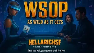 WSOP Mobile Poker 🔥 All-In Moments, Big Wins & Pro Tips | HELLARICHSF Gamer Universe
