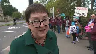 Schools out again: Teachers take to the picket lines ITV News Meridian 27/04/2023