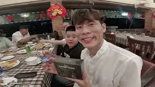 tiệc sinh nhật anh thành vs bé kem