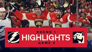 Panthers vs Lightning | Game 4 Highlights | 4.28.25