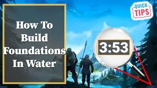 Valheim - How To Build Foundations In Water