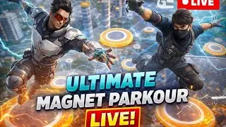 ULTIMATE MAGNET PARKOUR 🔥 | BGMI WOW MAP | LIVE CHALLENGE 😱