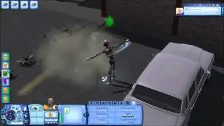 The Sims 3 The Simbot Smash My Car