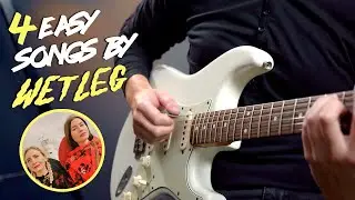 Play 4 songs by Wet Leg with EASY chords (Wet dream, Angelica, Ur mum & being in love)