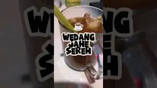 WEDANG JAHE SEREH #minumansehat #wedangjahe #angkringan #shorts