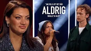 Ingrid Enckell och Rasmus Bergman sjunger 