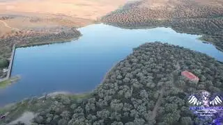 Pantano El Alijon Madroñera Cáceres #extremadura #drone #dronepilot #rurallife #lugaresmagicos