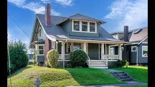 Classic Craftsman on Corner Lot in Prime North Tacoma Location