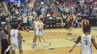Justin McKoy with the big dunk at the ACC tournament 2023 #TARHEELS