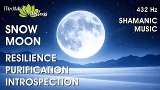 Snow Moon | Purification, Introspection & Inner Resilience | Shamanic Music 432 Hz