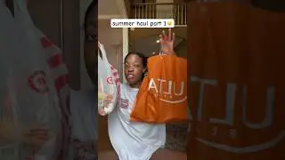 summer ulta + target haul part 1! #shorts