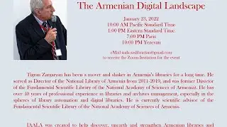 Tigran Zargaryan: The Armenian Digital Landscape
