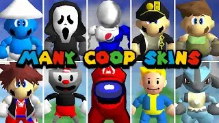 Super Mario 64 PC Port - Character Select: Many Coop Skins #3