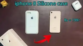 iPhone 8 Silicone Case Unboxing And Review | 2021 | #pankaj baghel |