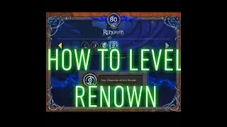 How to get renown 80