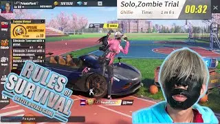 Testing Zombie Mode /Rules Of Survival/-Ep.212/PrivatePlork